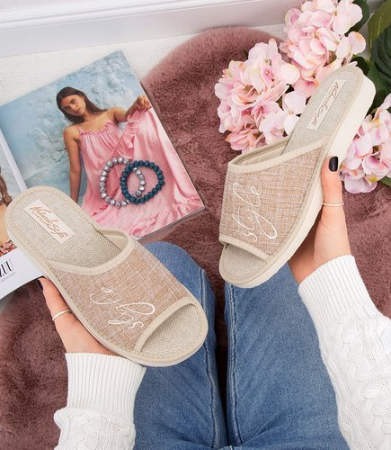 NS-096 Kapcie damskie Natural Style Ewa o.