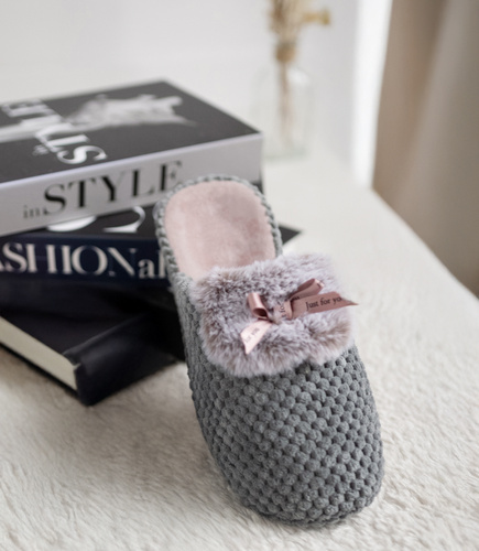 NS-265 Kapcie damskie Natural Style Pikówka Fusbet