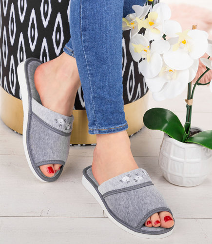 NS-054 Kapcie damskie Natural Style Halina o.