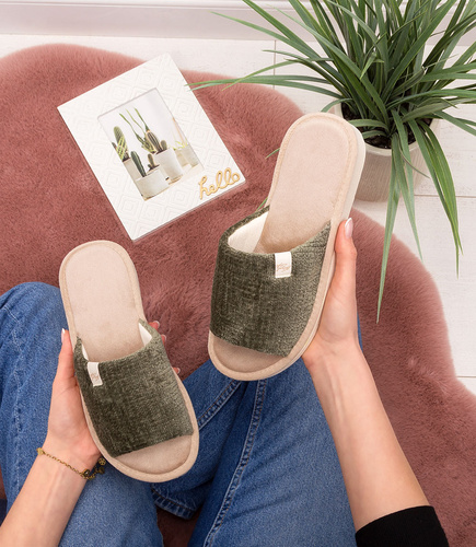 NS-075 Kapcie damskie Natural Style Ada o.