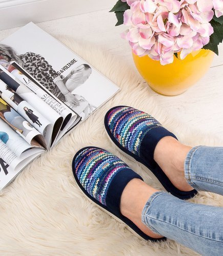 NS-077 Kapcie damskie Natural Style Iwona