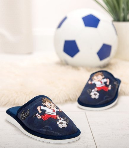 NS-161 kapcie dziecięce Natural Style Piłkarz