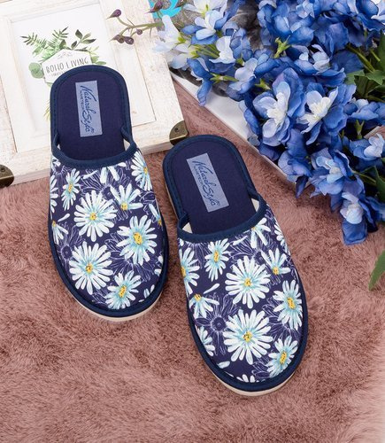 NS-068 Kapcie damskie Natural Style Stokrotka