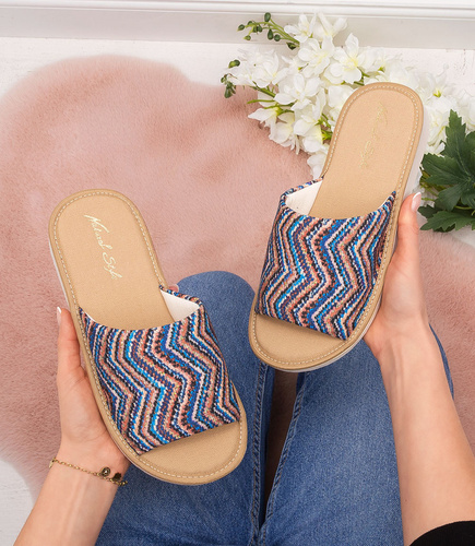 NS-090 Kapcie Damskie Natural Style Iga