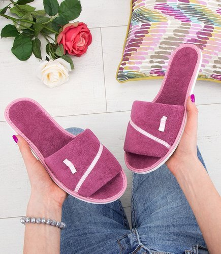 NS-041 Kapcie damskie Natural Style Frotte