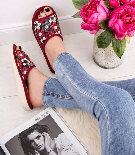 NS-049 Kapcie damskie Natural Style Ula