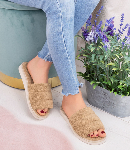 NS-047 Kapcie damskie Natural Style Zwierzaki