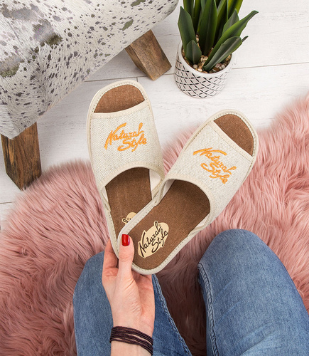 NS-004 Kapcie damskie Natural Style Natalia o