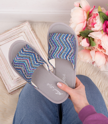 NS-090 Kapcie damskie Natural Style Iga