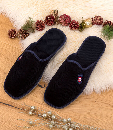 NS-401 Kapcie męskie Natural Style Zakryte Palce