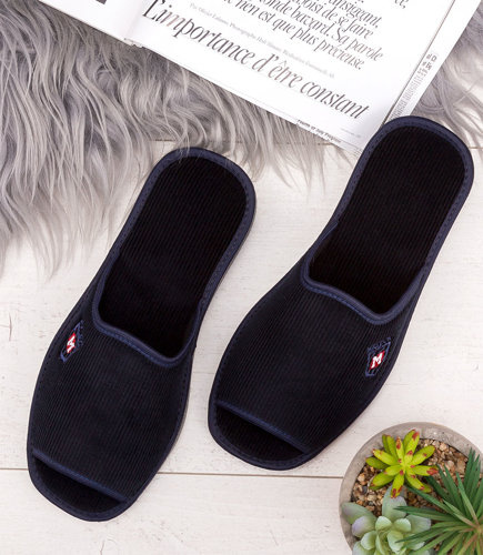 NS-252 Kapcie męskie Natural Style Szymon Sztruks o.