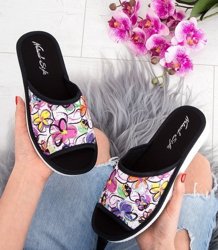 NS-033 Kapcie damskie Natural Style Ala