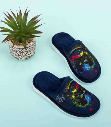 NS-163 Kapcie dziecięce Natural Style Game