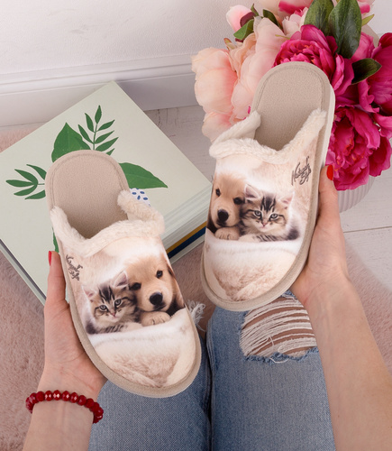 NS-109 Kapcie damskie Natural Style Milena