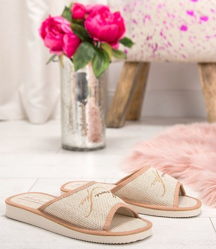 NS-015 Kapcie damskie Natural Style Eko o.