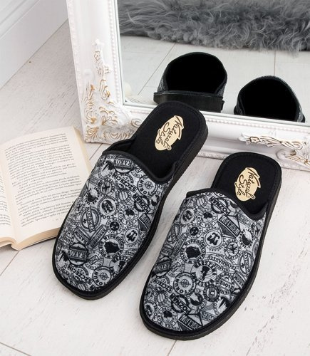 NS-255 Kapcie męskie Natural Style Adam z.