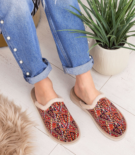 NS-103 Kapcie damskie Natural Style Mira Maroko