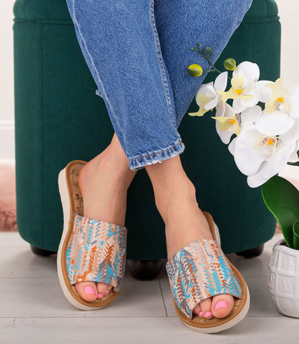 NS-019 Kapcie damskie Natural Style Daria o.