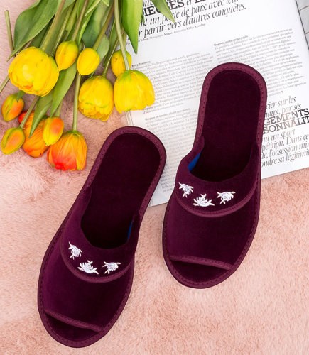 NS-054 Kapcie damskie Natural Style Halina o.