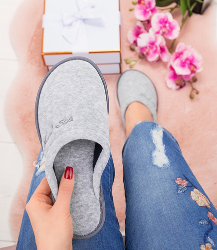 NS-042 Kapcie damskie Natural Style Frotte