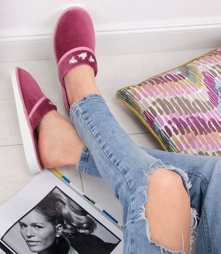 NS-059 Kapcie damskie Natural Style Halina z.